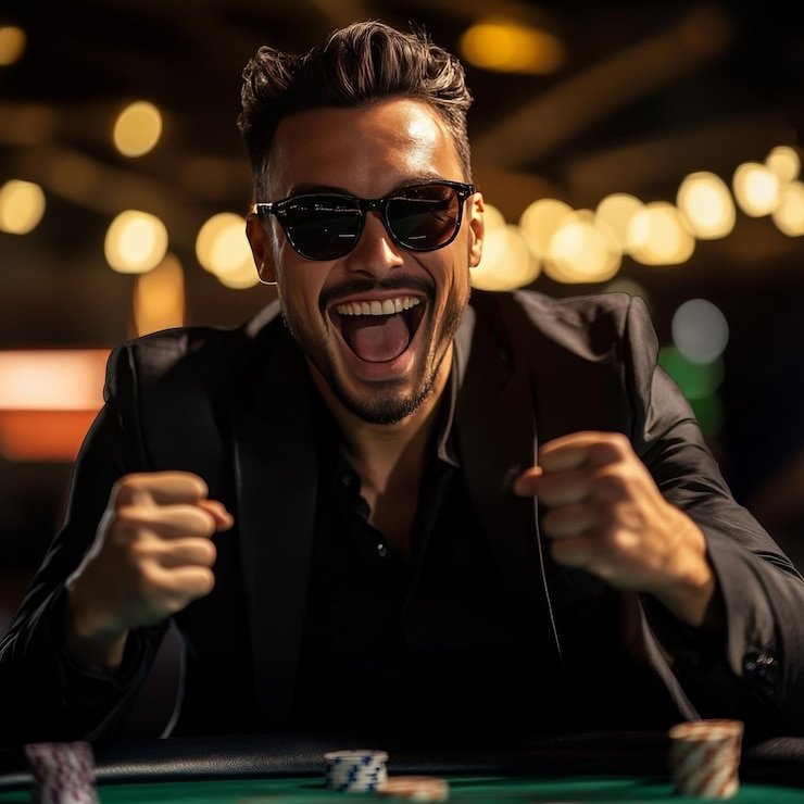 Tampilan statistik permainan dan riwayat putaran Lightning Baccarat